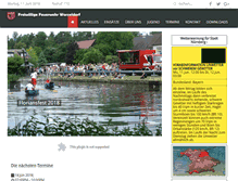 Tablet Screenshot of ffw-worzeldorf.de